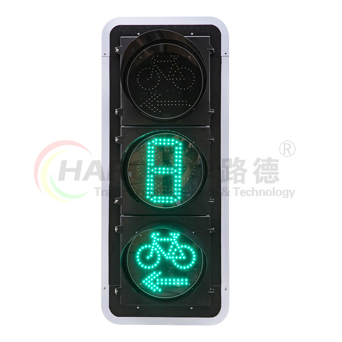 內嵌單8數顯左轉非機動車信號燈-2